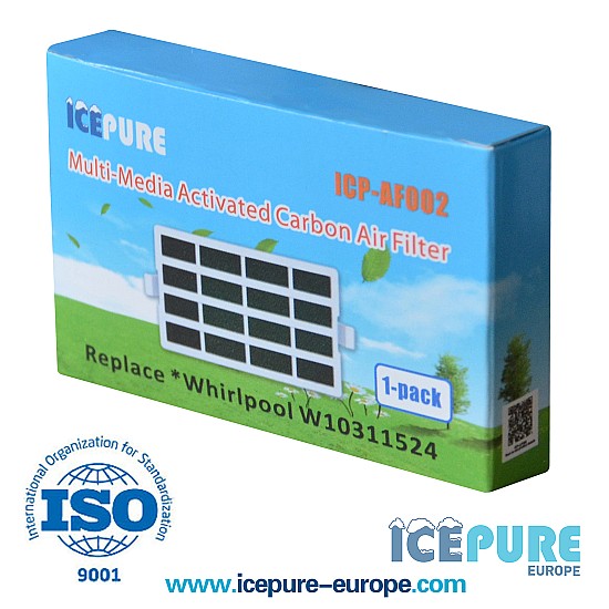 Icepure Filtre à air adapté à Bauknecht Microban HYG001 / 481248048173 Icepure Filtre à air adapté à Bauknecht Microban HYG001 / 481248048173